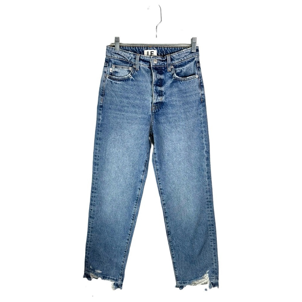Lovers & Friends Ryan High Rise Loose Straight Size 25